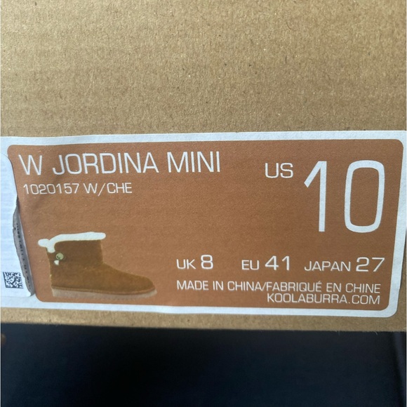 Koolaburra by UGG Suede Button
Mini Boots Jordina Chestnut - Picture 7 of 8